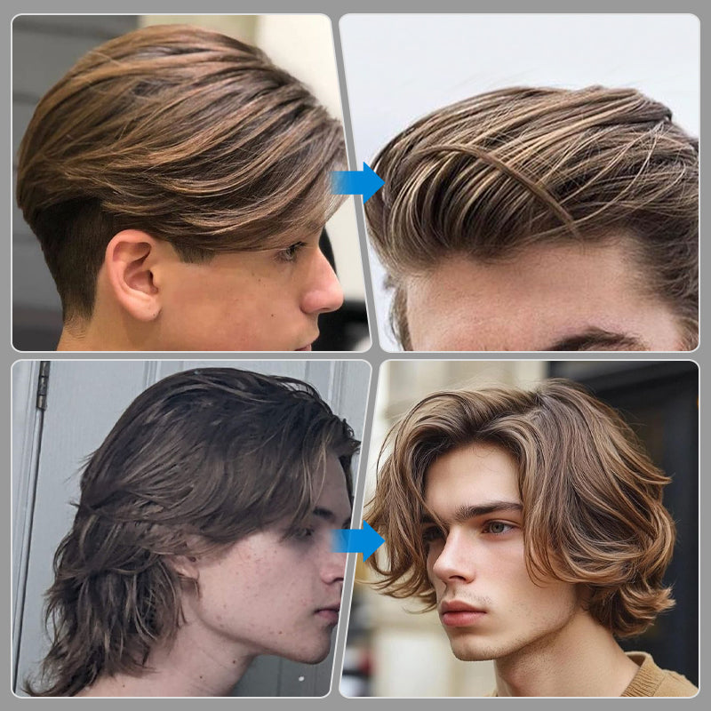 🎄Férfi hajformázó fésű professzionális - ✨Prémium minőség & Hosszútartó stílus✨ | 🎁Ideális ajándék férfiaknak! 💈🙋‍♂️