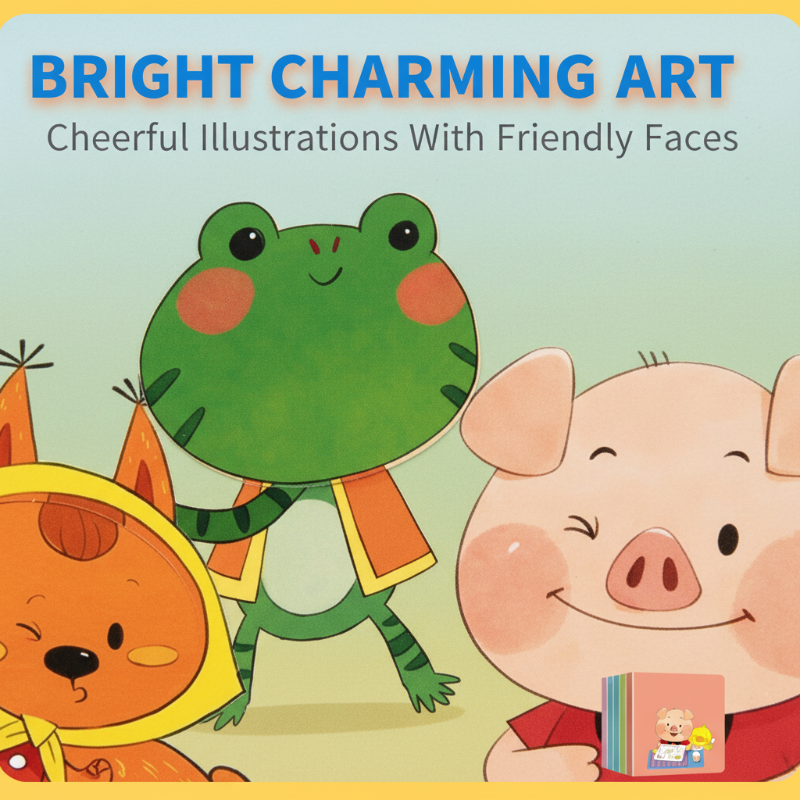 📚🧠10 db-os Interaktív Tanulókönyv Készlet Kisgyermekeknek - Színes Fejlesztő Játék könyvek👶💕