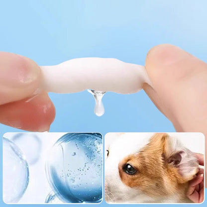 Állatokat Biztonságos Tisztító Vattapálcikák | Gyengéd, Alkoholmentes Öntisztítás Kutyáknak és Macskáknak 🐾✨