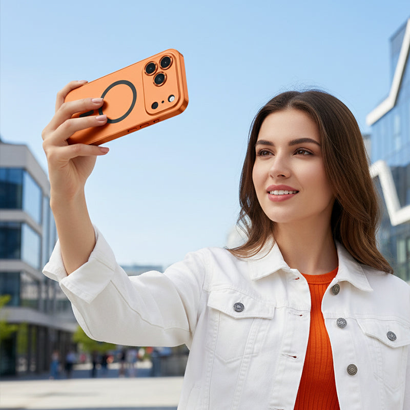 📱 Mágneses Fém Telefontok – iPhone 17 / 17 Pro / 17 Pro Max -hoz! 💪