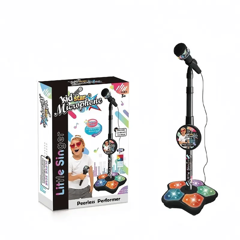 🎁🎄 🎤✨Behúzható mikrofonos játék, karaoke gépjáték lámpával