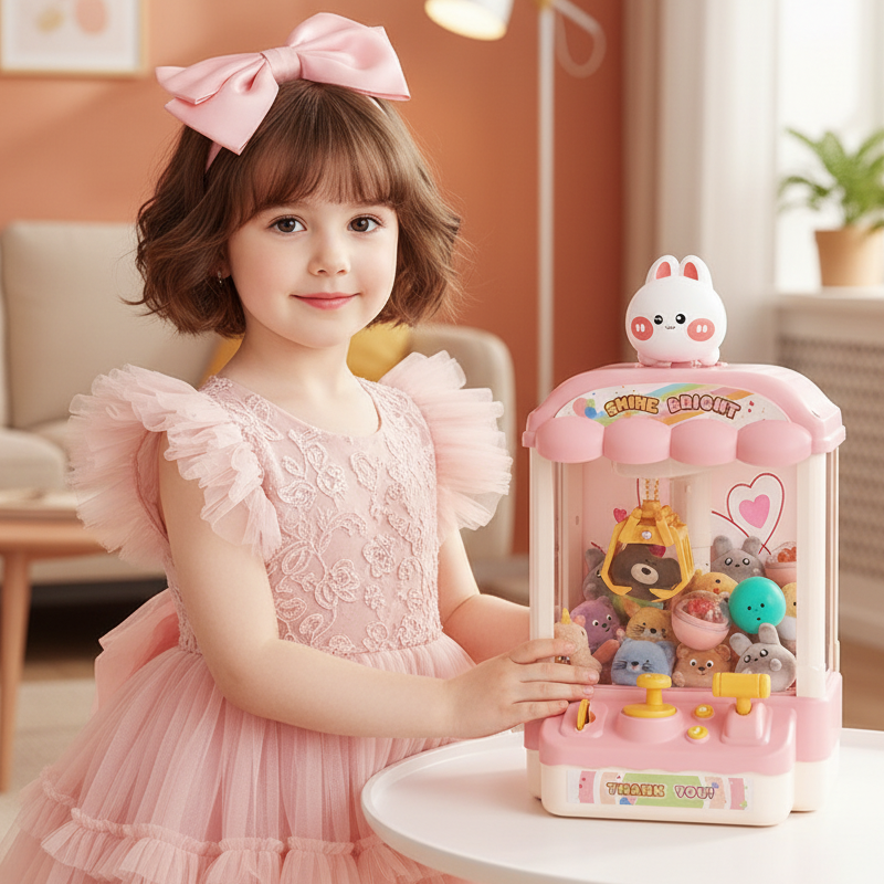 🧸 Gyerek Kapszula Gép – Aranyos Állatos Kaparógép Babákkal | Gyerekjáték, Meglepetés Kapszulák, Figurák Gyűjtése