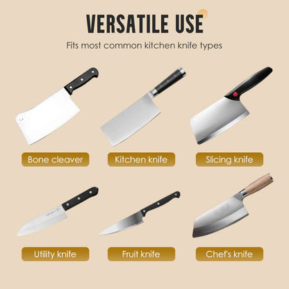 👨‍🍳👍 Automatikus konyhai késélező | Egyetlen mozdulattal tökéletesen éles pengék 🔪✨