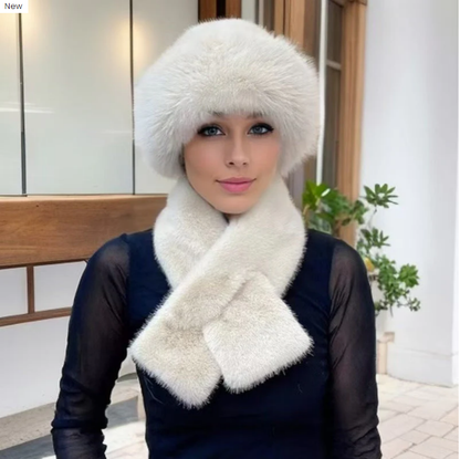 💖 Téli Kézimunka Készlet! Puha Gyapjú Halász Sapka + INGYEN Illeszkedő Sál | Extra Meleg, Kézzel Kötött Hatás - Tökéletes Ajándék, Télre, Karácsonyra 🧶🎁