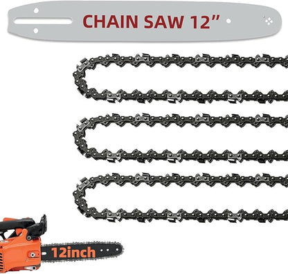 Univerzális Fűrészlánc: Illeszkedik Husqvarna 455, Stihl, Makita, Bosch | Gyorsvágó, Tartós .325" Hosszúságú