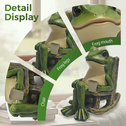 🐸 Életre kel a kertedben! Napelemes, mozgó béka dísz – táncol a napfényben, mosolyt csal az arcodra! ☀️✨ Utánvéttel!