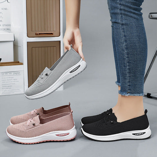 🔥 50% KEDVEZMÉNY! Női könnyű, légáteresztő slip-on alkalmi cipő – kényelem egész napra! 👟 Platás utánvéttel!