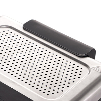 🥩 2200 W-os füstmentes beltéri grill tapadásmentes tálcával