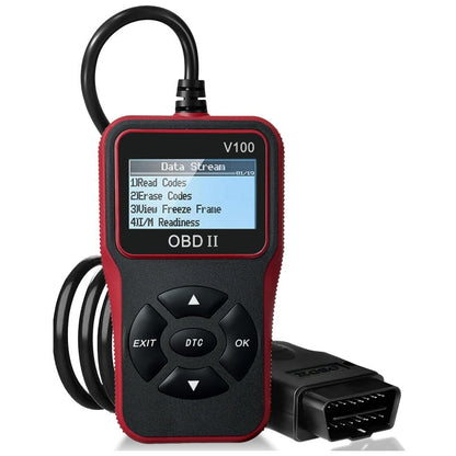 Professzionális OBD2/EOBD Motorhibakód Olvasó | Valós Idejű Adatok, Diagnosztika, Kód Törlés - Kompatibilis Autókkal, SUV-kkal 🚗💻