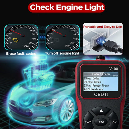 Professzionális OBD2/EOBD Motorhibakód Olvasó | Valós Idejű Adatok, Diagnosztika, Kód Törlés - Kompatibilis Autókkal, SUV-kkal 🚗💻