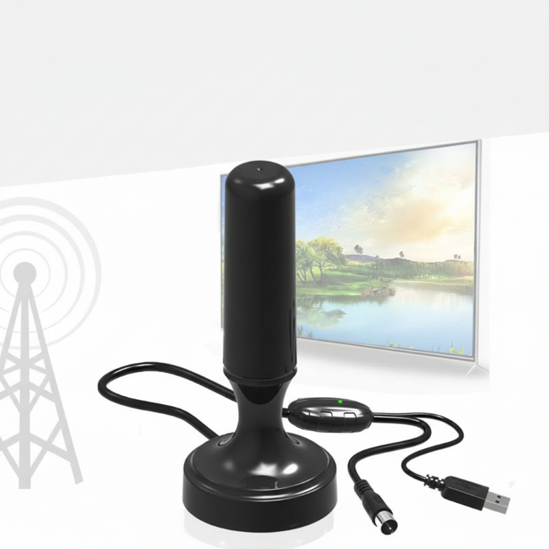 📡Kültéri digitális TV-antenna erősítővel