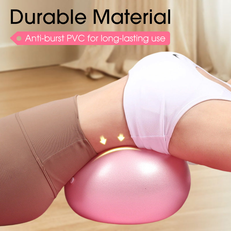 🧘‍♀️9 hüvelykes, defektbiztos Pilates labda pumpával