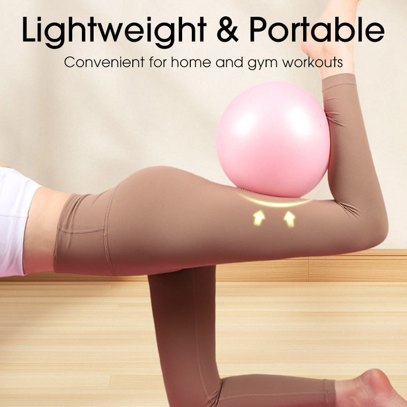 🧘‍♀️9 hüvelykes, defektbiztos Pilates labda pumpával