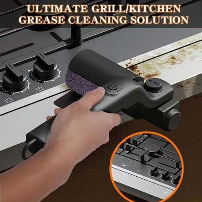 🧼 Vezeték nélküli elektromos BBQ grill kefe tisztító – erővel és sebességgel, hogy a rács tükörfényes legyen! 🔥🍖 Utánvéttel!