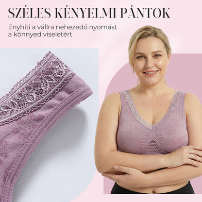 💖2026 Új, kényelmes, lélegző, nagy méretű melltartó, érett nők számára tervezve✨1 + 1 ingyen