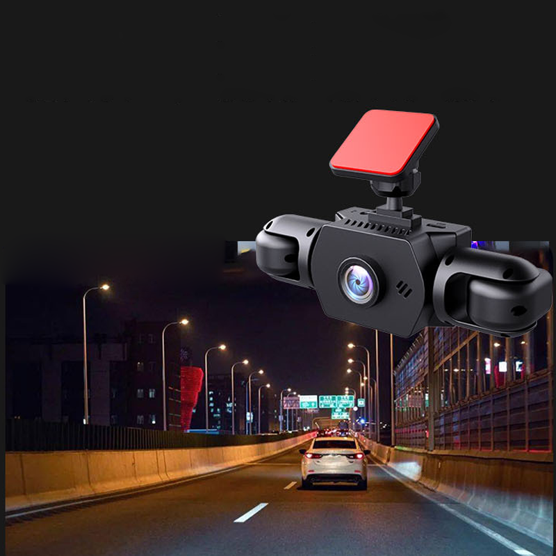 🔥 4-lencsés 360°-os autós dash kamera – teljes körű biztonsági felvétel, éjjellátó + hurokfelvétel! 🚗📹 Utánvéttel!