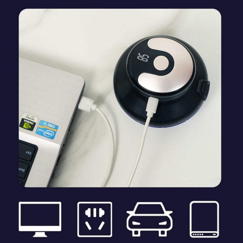 Körkörös Fejű Elektromos Hajvágó | LED Kijelzős, Precíziós Szabályozás - Professzionális Otthoni Hajvágás ✂️✨