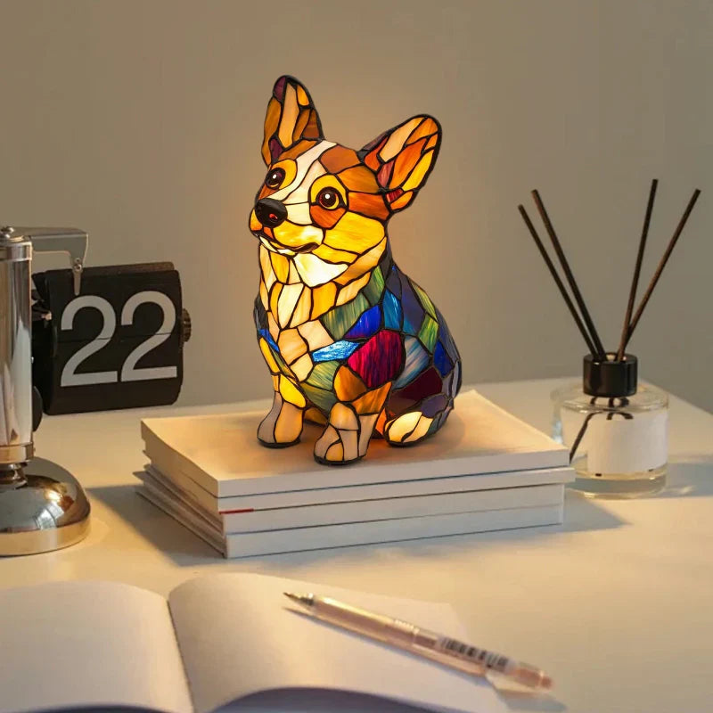 Állat Figurás LED Éjjelilámpa | Kontrasztos Színek, Gyermekszoba Dekor - Nyugtató Fény, Töltött Állat Figura 🐻🌈