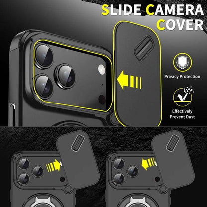 Mágneses Telefon Tok Gyűrű Tartóval iPhone-hoz | Magsafe Kompatibilis, 360° Forgatható - Erős Tapadás és Kényelmes Használat