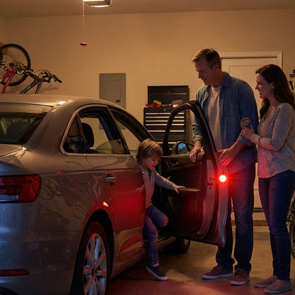 🚗 Autóajtó Nyitás Figyelmeztető Lámpa | Univerzális Mágneses LED Érzékelő - Biztonságos Ajtónyitás, Gyerekvédelmi Riasztás 🚨
