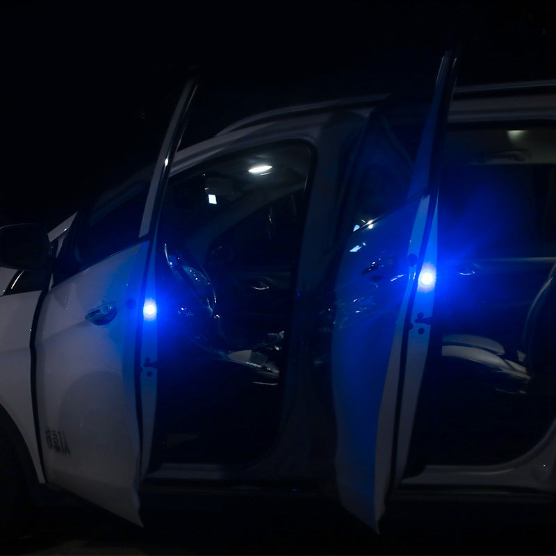 🚗 Autóajtó Nyitás Figyelmeztető Lámpa | Univerzális Mágneses LED Érzékelő - Biztonságos Ajtónyitás, Gyerekvédelmi Riasztás 🚨