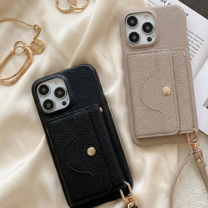 👛 Női Rózsaszín Pénztárca Mobiltok | Beépített Tükör & Csuklópánt - Kártyatartó, Kényelmes Hordozás, iPhone/Android Védőtok 🌸