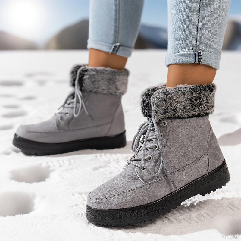 ❄️ Női Téli Bokacsizma | Meleg Bélés, Vizálló, Csúszásgátló Talp - Tökéletes Hideg Időre, Városi Használatra 🥾