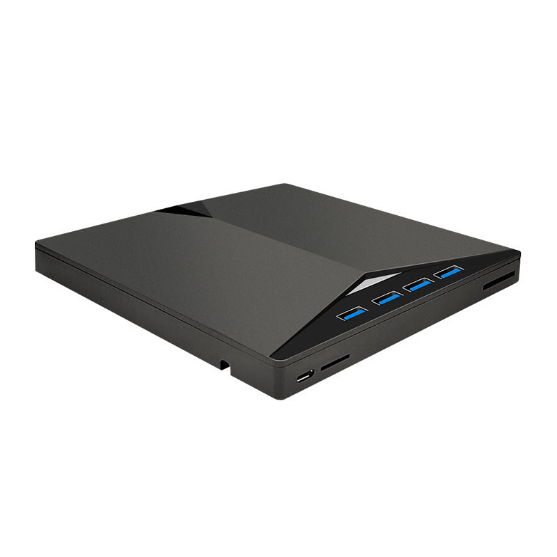 💽 7-in-1 Külső DVD Meghajtó | USB 3.0, Type-C, Kártyaolvasó - CD/DVD Írás/Olvasás, USB Hub, SD/TF Olvasó 🖥️🔌