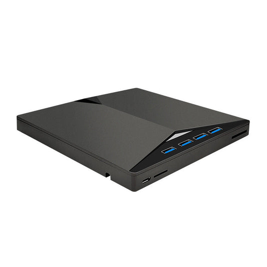 💽 7-in-1 Külső DVD Meghajtó | USB 3.0, Type-C, Kártyaolvasó - CD/DVD Írás/Olvasás, USB Hub, SD/TF Olvasó 🖥️🔌