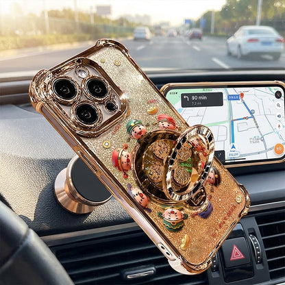 Telefon tok 360° forgatható mágneses állvánnyal