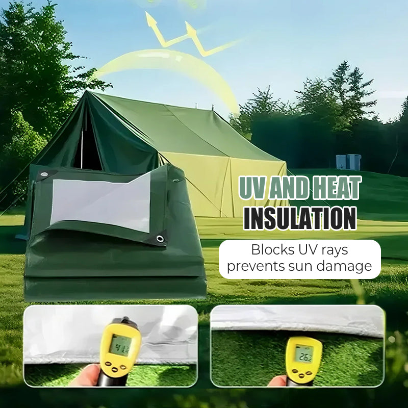 🏕️ Kültéri Víz- és UV-álló Vászon Anyag – Szabadtéri Bútorok, Sátrak és Egyéb Kellékek Tökéletes Megoldása! 💧
