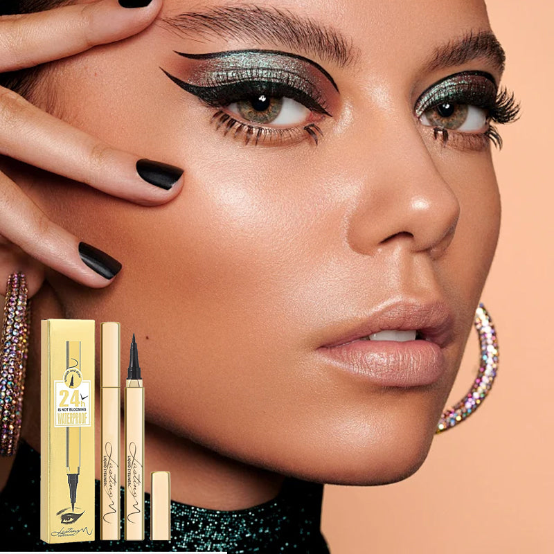 👁️✨ Tiszta vonalak, egész nap gyönyörű🔥 Újévi akció: Hosszú élettartamú vízálló folyékony szemhéjtus