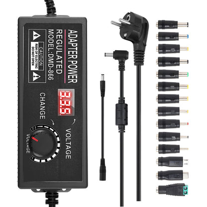 Állítható 3V-24V 3A univerzális AC/DC hálózati adapter
