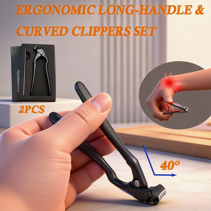 Rozsdamentes Acél Körömvágó | Ergonómiai Kialakítású, Éles Maróképességű Pedikűr Szerszám - Pontos Vágás, Tartósság