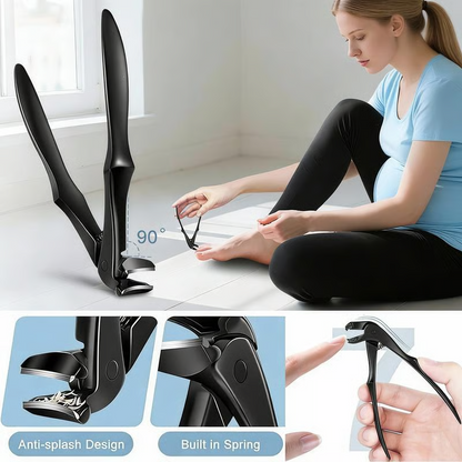 Rozsdamentes Acél Körömvágó | Ergonómiai Kialakítású, Éles Maróképességű Pedikűr Szerszám - Pontos Vágás, Tartósság