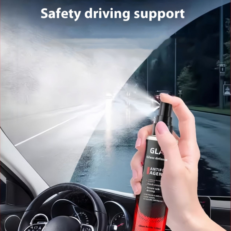 Pára Gondok Vége! Azonnali Belső Üvegpáramentesítő Spray | Biztos Látómező Autóban, Tiszta Tükrök Otthon - Erős és Tartós Védelem