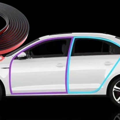 🚗 Öntapadós autóajtó gumitömítő szalag – csendesebb utazás, kevesebb por és hang! Platás utánvéttel!