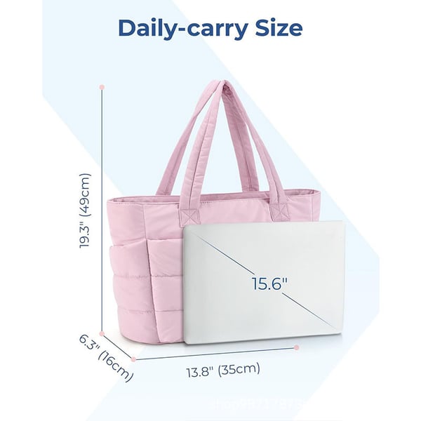 Utálod a nehéz, kényelmetlen táskákat? 👜💨 Ez a könnyű pufi táska – puha, könnyű, és mégis rengeteg minden belefér. Mindennapi használatra, munkába, városba. 💥 50% kedvezmény + utánvétel!