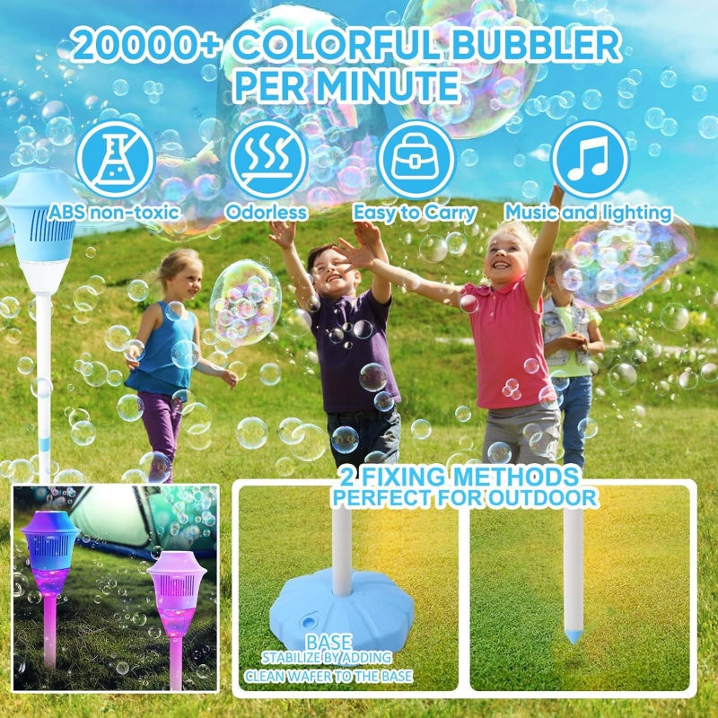 ✨ Világító buborékfújó – a gyerekek kedvenc kerti játéka! 🫧 Platás utánvéttel!