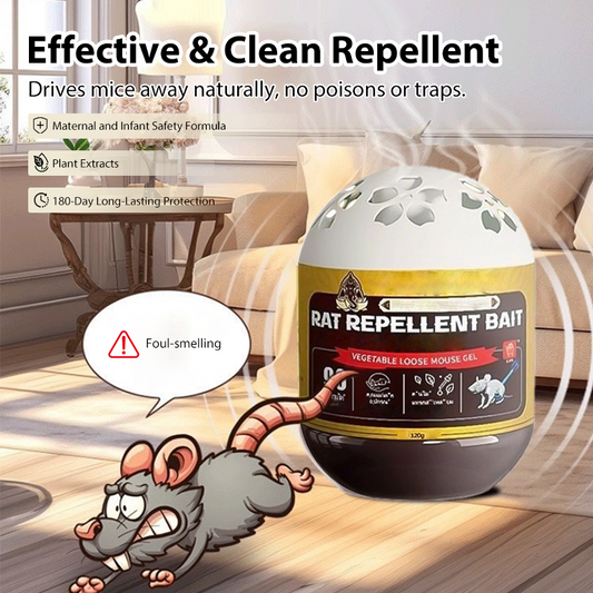 🌿 Növényi Alapú Egérriasztó Krém | 90 Napos Védelem Rágcsálók Ellen – Gyerek- & Állatbarát, Biztonságos & Hatékony 🔥🐭🚫