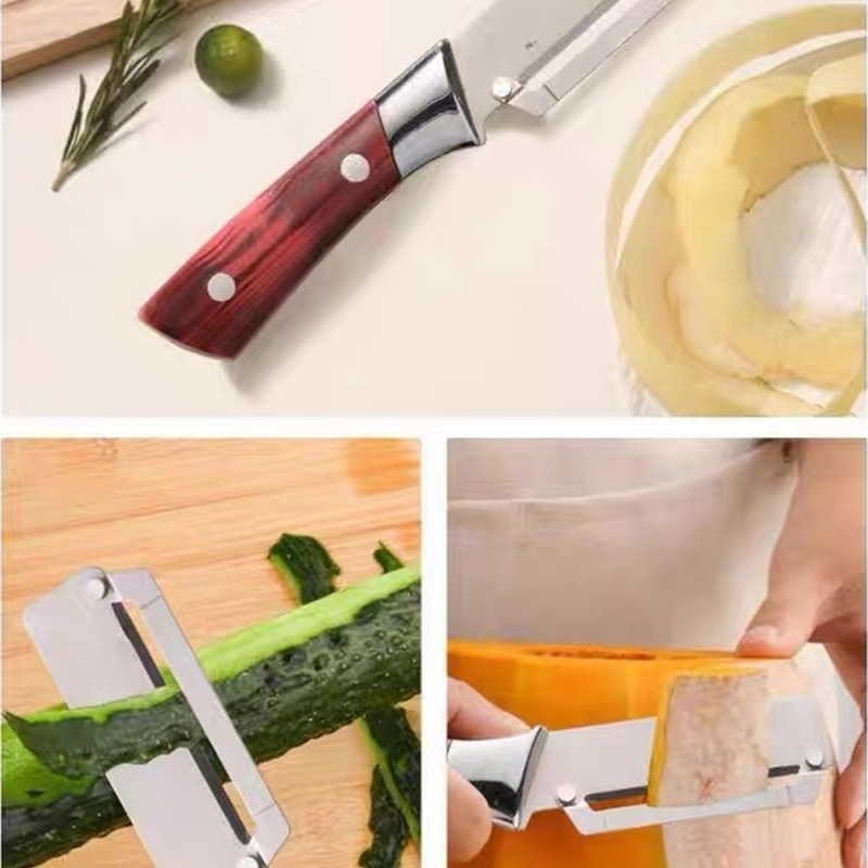 🎉 1+1 INGYEN! Többfunkciós konyhai hámozó – gyorsítja a zöldség- és gyümölcshámozást! 🥕🍎 Utánvéttel!
