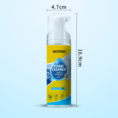 🧼 Erőteljes és többcélú autó belső hab tisztító – foltok, zsír, szennyeződés egy mozdulattal! 🚗✨ Ülés, kárpit, műszerfal – mindent tisztít. Utánvéttel!