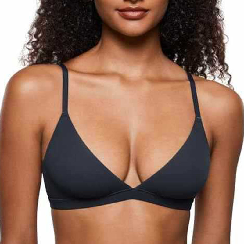 💞 Női merevítő nélküli, rugalmas anyagú támogató háromszög alakú bralette – kényelmes, természetes, egész napos viseletre! 🌸 Platás utánvéttel!