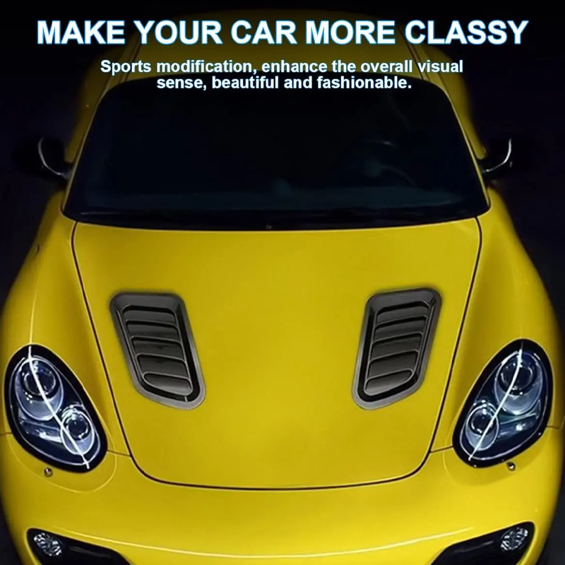 🚗 Motorháztető Szellőzőnyílás – Univerzális Kivitel | Aerodinamikus Szellőzőfedél – Javított Légáramlás & Sportos Megjelenés 💨✨🔧