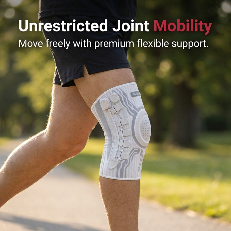 🦵 Intelligens Térdvédő – Állítható Kompresszió | Sportoláshoz & Mindennapi Használatra – Maximális Kényelem & Támogatás 💪⚙️✨
