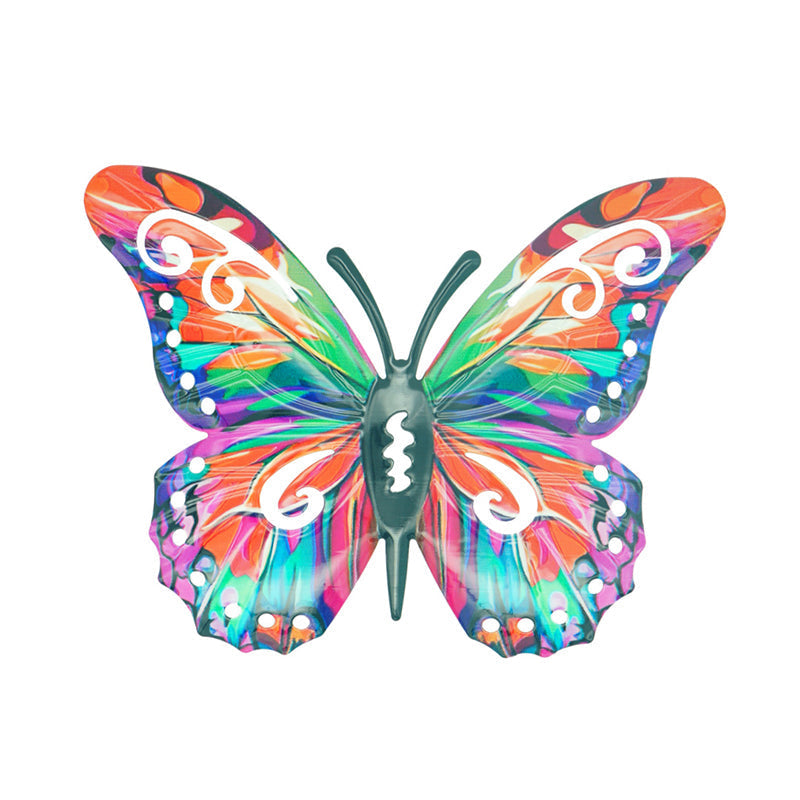 🦋 Fémből készült, pillangó alakú faldekoráció – könnyű, rozsdamentes, kertbe és lakásba egyaránt! ✨🌳 Platás utánvéttel!