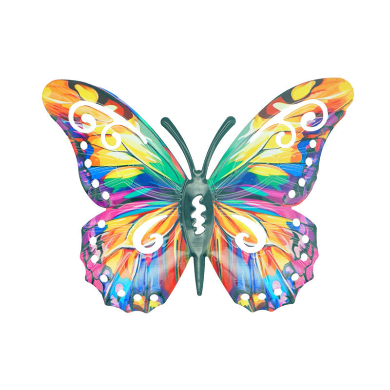 🦋 Fémből készült, pillangó alakú faldekoráció – könnyű, rozsdamentes, kertbe és lakásba egyaránt! ✨🌳 Platás utánvéttel!