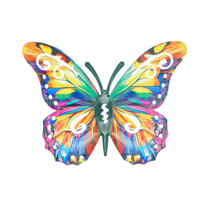 🦋 Fémből készült, pillangó alakú faldekoráció – könnyű, rozsdamentes, kertbe és lakásba egyaránt! ✨🌳 Platás utánvéttel!