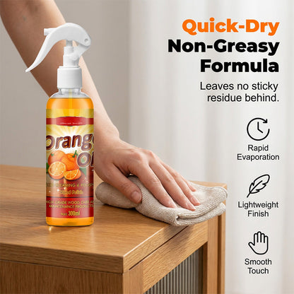 ☀️ Professzionális faápoló spray – táplál, véd, fényesít, citrusos illat! 🍊 Platás utánvéttel!