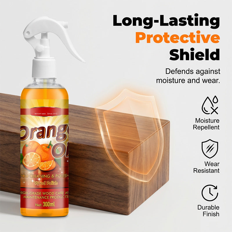 ☀️ Professzionális faápoló spray – táplál, véd, fényesít, citrusos illat! 🍊 Platás utánvéttel!